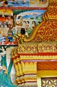 A decorated wat entry